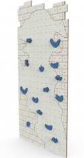 Дитячий скалодром IndigoWood The Wall white